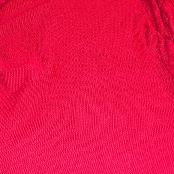 AUTHENTIC RALPH LAUREN CLASSIC RED BUTTON DOWN SWEATER SZ L - Picture 11 of 13